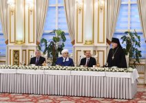 Prezident İlham Əliyev müqəddəs Ramazan ayı münasibətilə iftar mərasimində iştirak edib (FOTO) (Yenilənib 2)