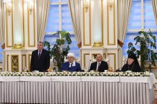 Prezident İlham Əliyev müqəddəs Ramazan ayı münasibətilə iftar mərasimində iştirak edib (FOTO) (Yenilənib 2)