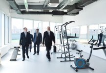 Prezident İlham Əliyev Nərimanov Rayon Məhkəməsinin yeni inzibati binasının açılışında iştirak edib (YENİLƏNİB) (FOTO)