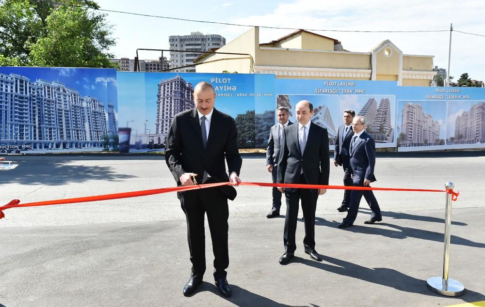 Prezident İlham Əliyev Nərimanov Rayon Məhkəməsinin yeni inzibati binasının açılışında iştirak edib (YENİLƏNİB) (FOTO)