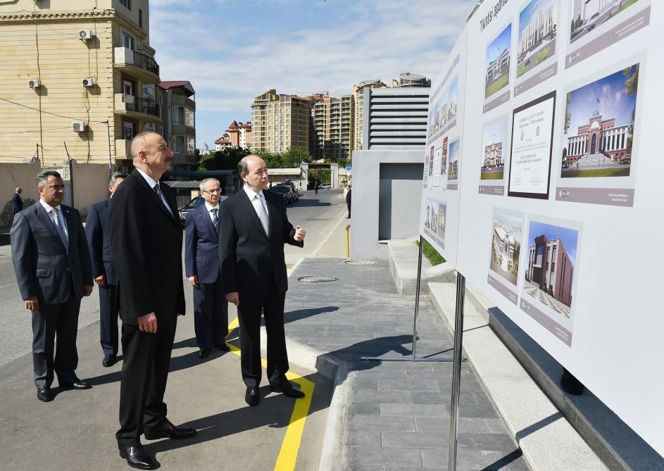 Prezident İlham Əliyev Nərimanov Rayon Məhkəməsinin yeni inzibati binasının açılışında iştirak edib (YENİLƏNİB) (FOTO)