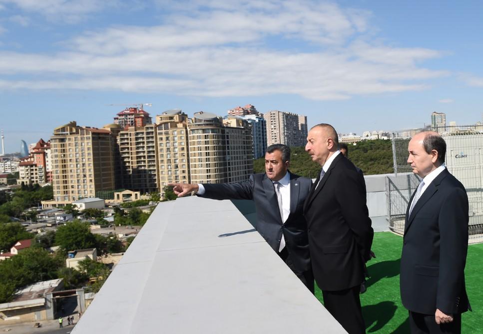 Prezident İlham Əliyev Nərimanov Rayon Məhkəməsinin yeni inzibati binasının açılışında iştirak edib (YENİLƏNİB) (FOTO)