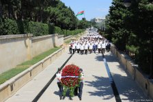Dənizçilər peşə bayramlarını qeyd edirlər (FOTO)