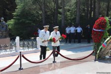 Dənizçilər peşə bayramlarını qeyd edirlər (FOTO)