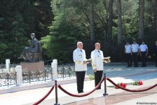 Dənizçilər peşə bayramlarını qeyd edirlər (FOTO)