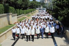 Dənizçilər peşə bayramlarını qeyd edirlər (FOTO)