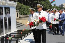 Dənizçilər peşə bayramlarını qeyd edirlər (FOTO)