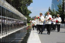 Dənizçilər peşə bayramlarını qeyd edirlər (FOTO)