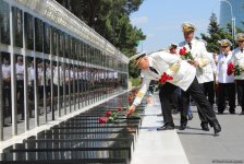 Dənizçilər peşə bayramlarını qeyd edirlər (FOTO)