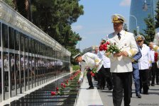 Dənizçilər peşə bayramlarını qeyd edirlər (FOTO)