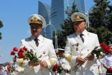Dənizçilər peşə bayramlarını qeyd edirlər (FOTO)