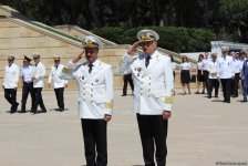 Dənizçilər peşə bayramlarını qeyd edirlər (FOTO)