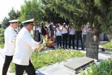 Dənizçilər peşə bayramlarını qeyd edirlər (FOTO)