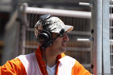Formula 1 pilotlarının sınaq yürüşü (FOTOSESSİYA)