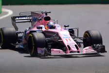 Formula 1 pilotlarının sınaq yürüşü (FOTOSESSİYA)
