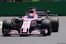 Formula 1 pilotlarının sınaq yürüşü (FOTOSESSİYA)