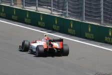 Bakıda Formula 2 pilotlarının sərbəst yürüşləri başlayıb (FOTO)
