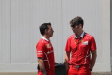 Bakıda Formula 2 pilotlarının sərbəst yürüşləri başlayıb (FOTO)