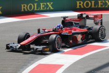 Bakıda Formula 2 pilotlarının sərbəst yürüşləri başlayıb (FOTO)