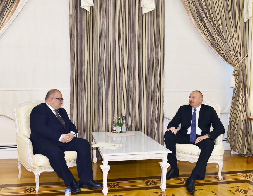 Prezident İlham Əliyev Gürcüstanın Baş nazirinin müavinini qəbul edib (YENİLƏNİB)