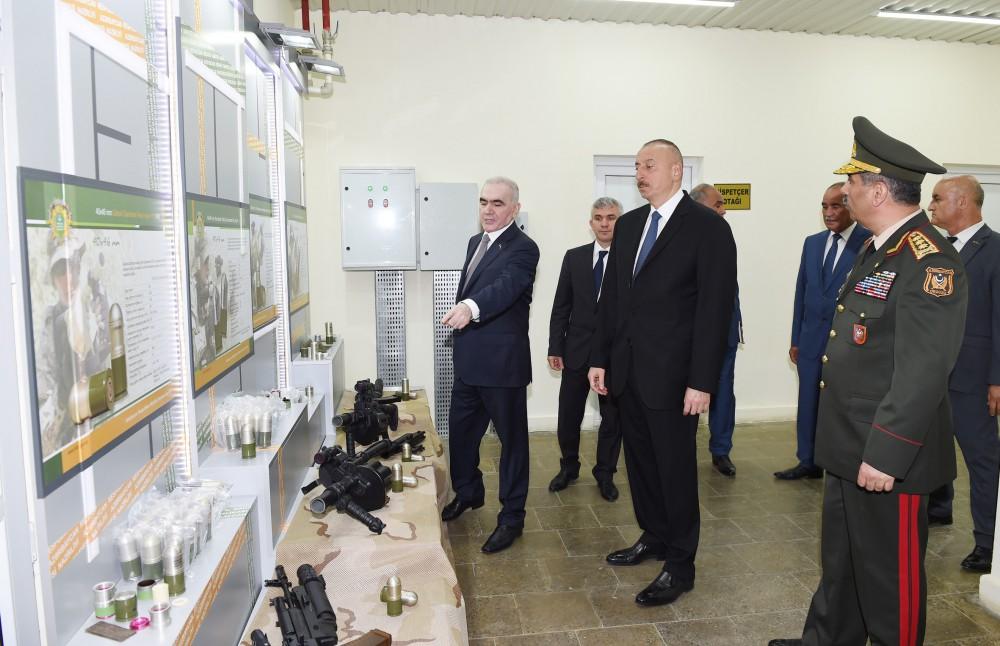 Prezident İlham Əliyev: Azərbaycan Ordusu 50 ən güclü ordu sırasındadır (YENİLƏNİB-2) (FOTO)