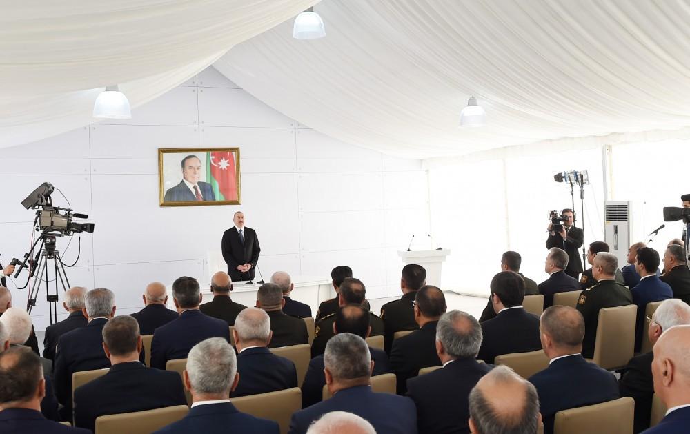 Prezident İlham Əliyev: Azərbaycan Ordusu 50 ən güclü ordu sırasındadır (YENİLƏNİB-2) (FOTO)