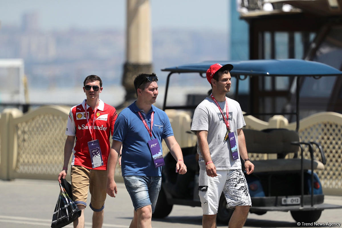 Bakıda "F1 Village" əyləncə zonası (FOTO)