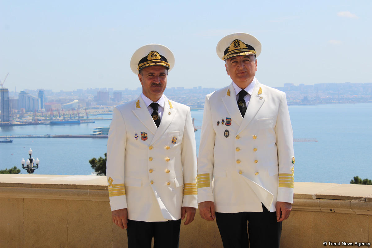 Dənizçilər peşə bayramlarını qeyd edirlər (FOTO)