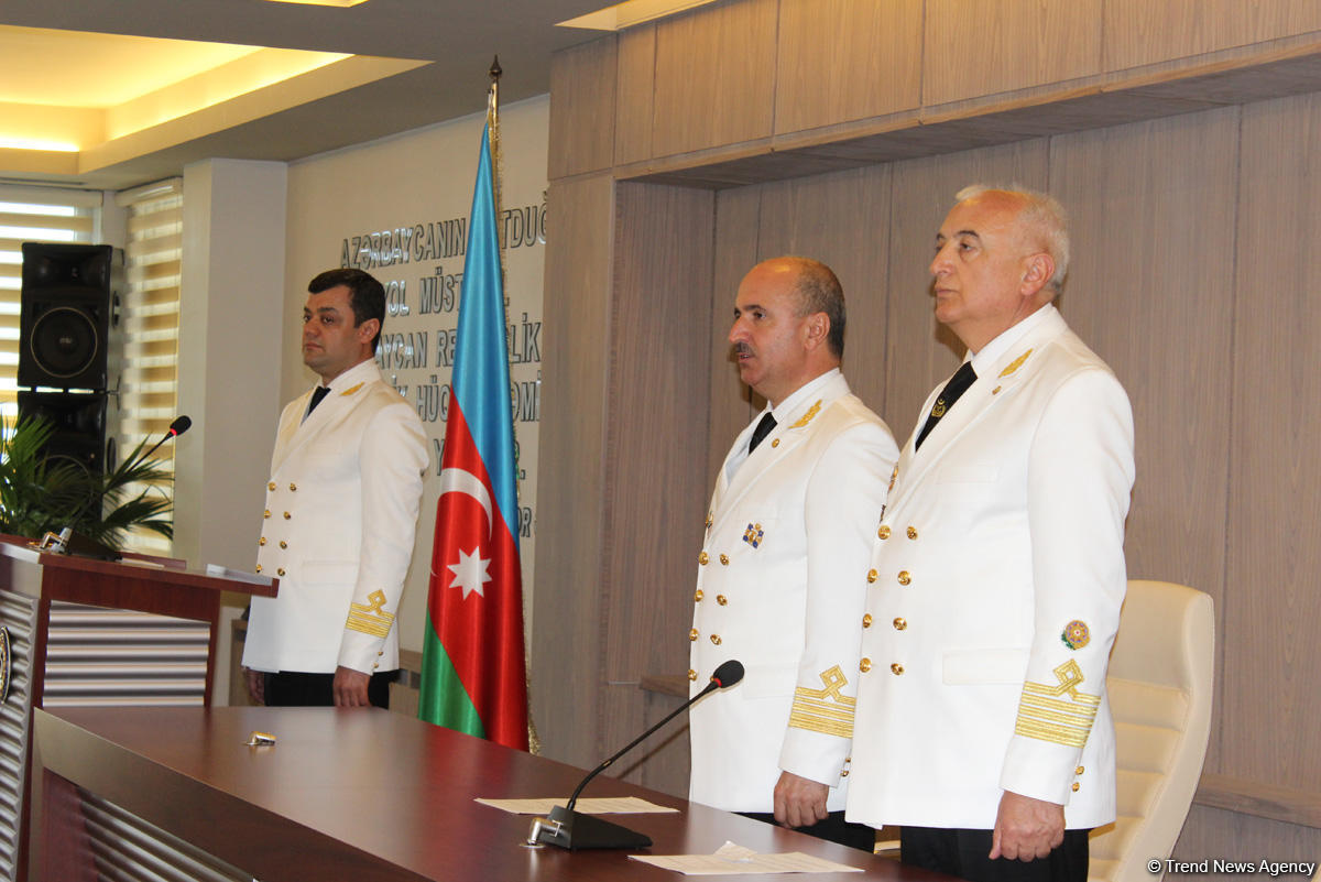 Dənizçilər peşə bayramlarını qeyd edirlər (FOTO)