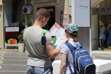 Formula 1 fanatları Bakının gəzməli yerlərini öyrənirlər (FOTO)