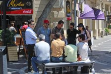 Formula 1 fanatları Bakının gəzməli yerlərini öyrənirlər (FOTO)
