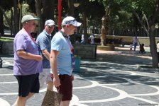 Formula 1 fanatları Bakının gəzməli yerlərini öyrənirlər (FOTO)