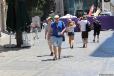 Formula 1 fanatları Bakının gəzməli yerlərini öyrənirlər (FOTO)