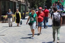 Formula 1 fanatları Bakının gəzməli yerlərini öyrənirlər (FOTO)