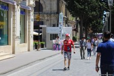 Formula 1 fanatları Bakının gəzməli yerlərini öyrənirlər (FOTO)