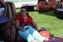 Bakıda "F1 Village" zonasında "Formula 1" pilotlarının avtoqraf-sessiyası FOTOLARDA