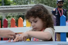 Bakıda "F1 Village" zonasında "Formula 1" pilotlarının avtoqraf-sessiyası FOTOLARDA