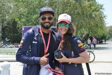 Bakıda "F1 Village" zonasında "Formula 1" pilotlarının avtoqraf-sessiyası FOTOLARDA