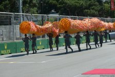Bakıda Formula 1 Azərbaycan Qran Prisinin açılış mərasimi keçirilib (FOTO)