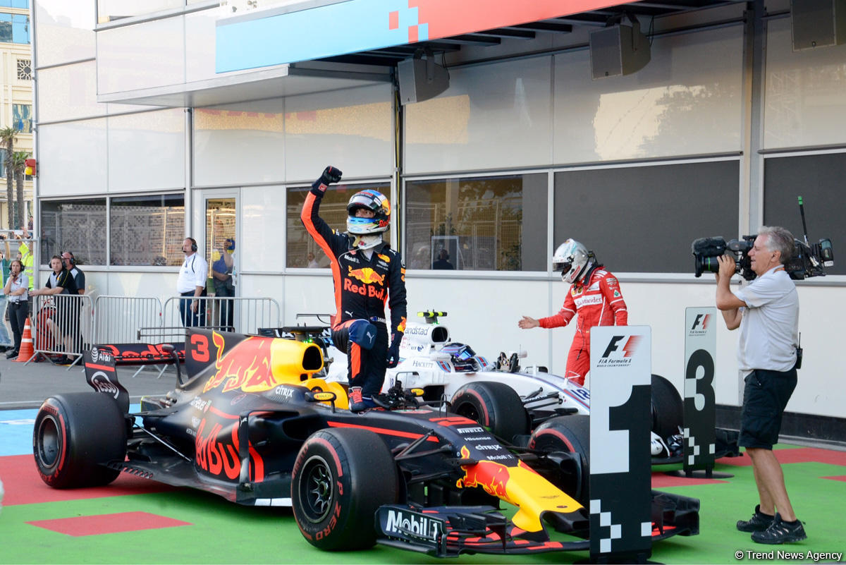 Formula 1 Azərbaycan Qran Prisinin qalibi müəyyənləşib (FOTO)