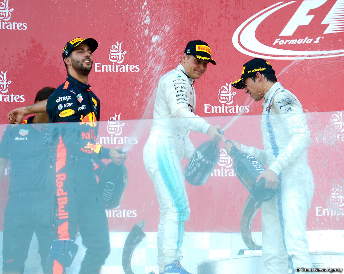 Formula 1 Azərbaycan Qran Prisinin qalibi müəyyənləşib (FOTO)