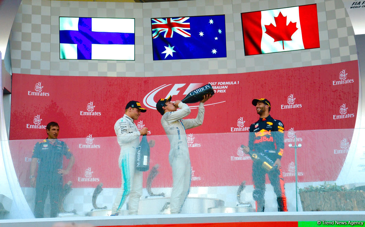 Formula 1 Azərbaycan Qran Prisinin qalibi müəyyənləşib (FOTO)