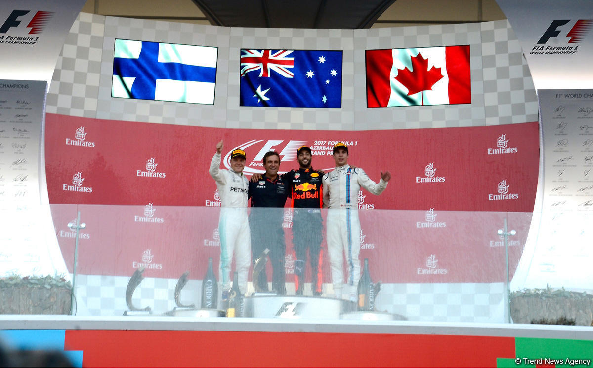 Formula 1 Azərbaycan Qran Prisinin qalibi müəyyənləşib (FOTO)