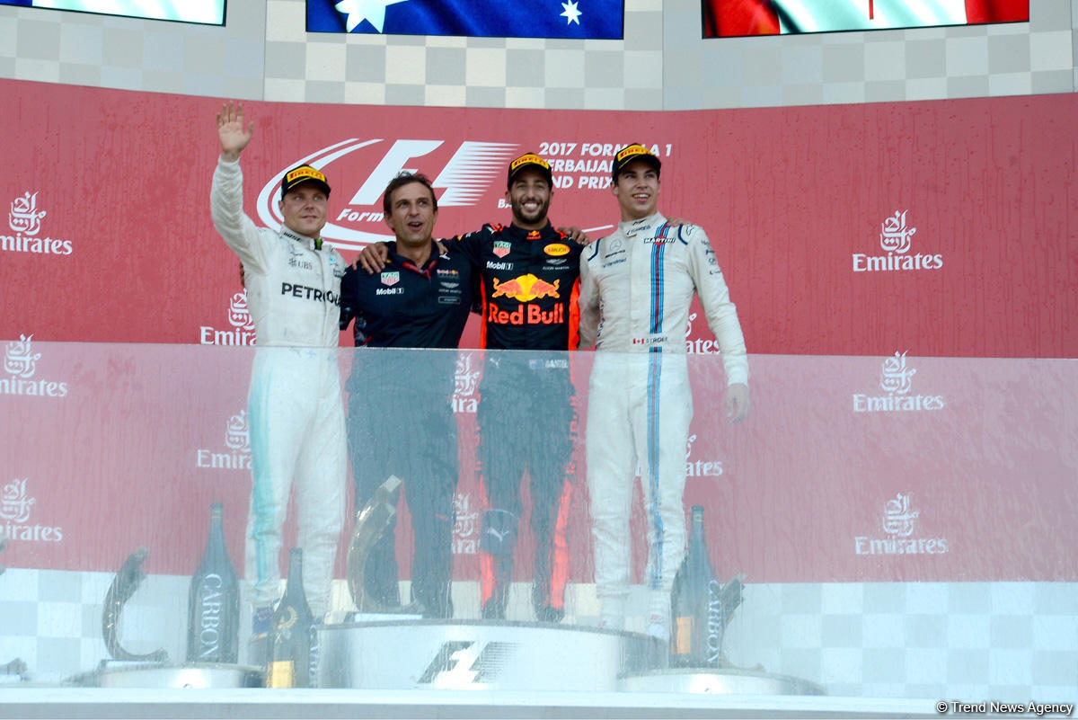 Formula 1 Azərbaycan Qran Prisinin qalibi müəyyənləşib (FOTO)
