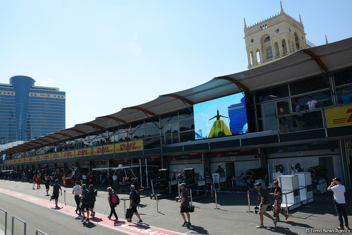 Bakıda Formula 1 Azərbaycan Qran Prisinin açılış mərasimi keçirilib (FOTO)