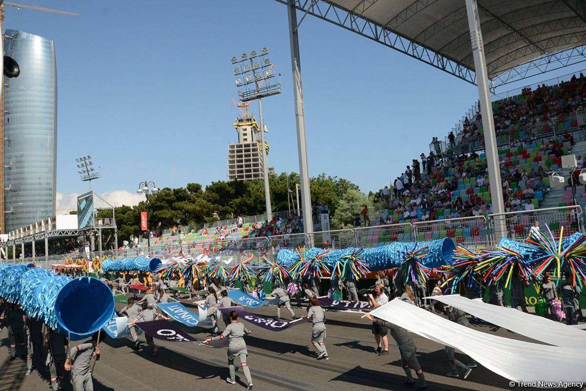 Bakıda Formula 1 Azərbaycan Qran Prisinin açılış mərasimi keçirilib (FOTO)