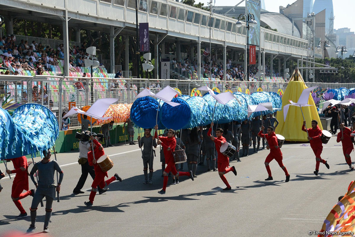 Bakıda Formula 1 Azərbaycan Qran Prisinin açılış mərasimi keçirilib (FOTO)