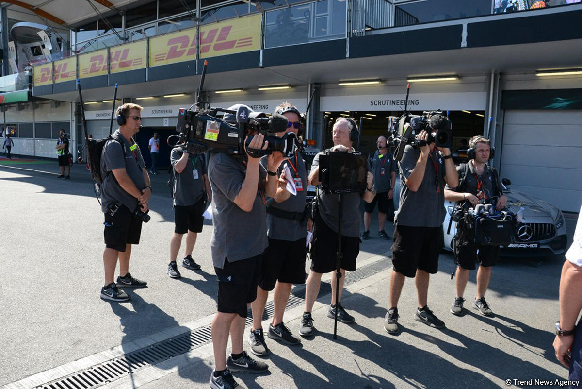 Bakıda Formula 1 Azərbaycan Qran Prisinin açılış mərasimi keçirilib (FOTO)