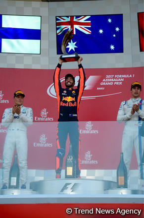 Formula 1 Azərbaycan Qran Prisinin qalibi müəyyənləşib (FOTO)