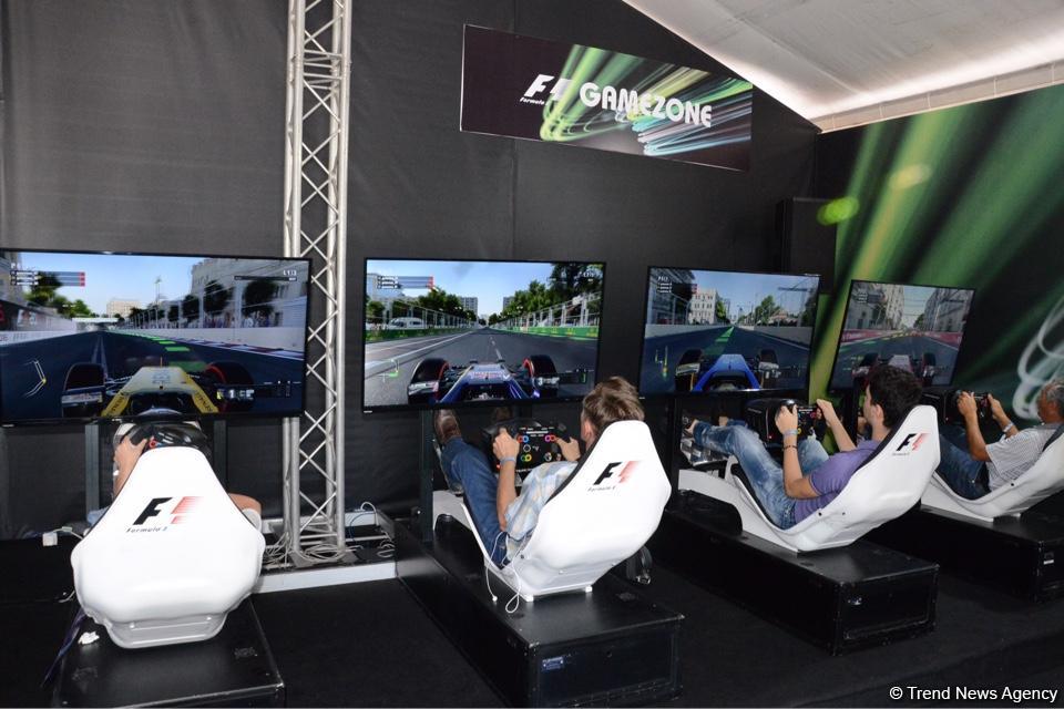 Bakıda "F1 Village" əyləncə zonasında FOTOSESSİYA